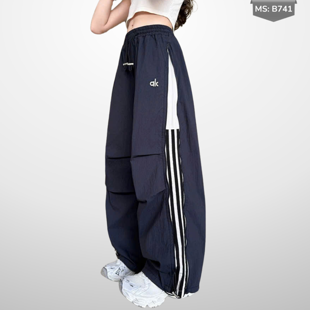 Quần ống rộng Phong Cách hip hop Đường Phố Cho Bé Trai, Bé Gái B741 | JJ Kids Fashion