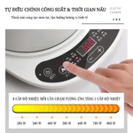 Nồi Điện Đa Năng Lotor 1.8L Màn Hình Cảm Ứng 8 Chức Năng, 8 Cấp Độ Nhiệt Kèm Xửng Inox, BH 12 Tháng — ảnh 2