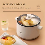 Nồi Điện Đa Năng Lotor 1.8L Màn Hình Cảm Ứng 8 Chức Năng, 8 Cấp Độ Nhiệt Kèm Xửng Inox, BH 12 Tháng — ảnh 3