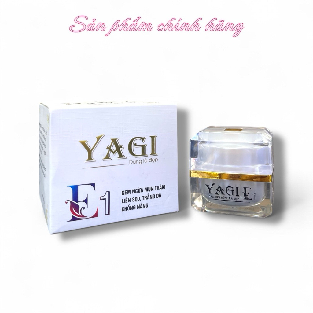 Kem Yagi Mụn Thâm Liền Sẹo Trắng Da Chống Nắng 35gram Chính Hãng.