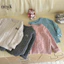 Cardigan len vặn thừng thêu hình nơ tiểu thư mùa thu - đông dành cho bé gái