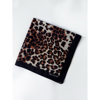 Khăn Bandana LaWi da báo vuông họa tiết cá tính (54x54cm)