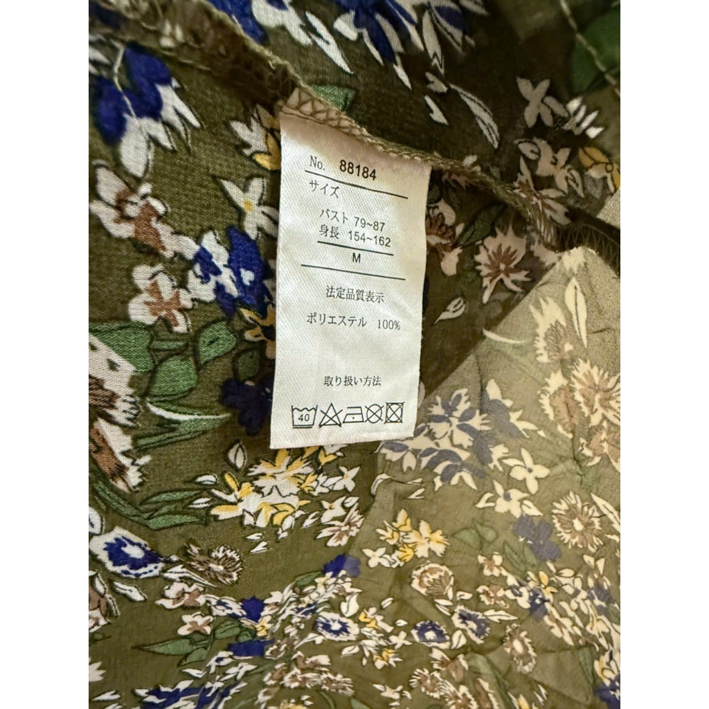 Đầm voan mỏng hoa nhí của Nhật - 2 Hand (Size L-XL)
