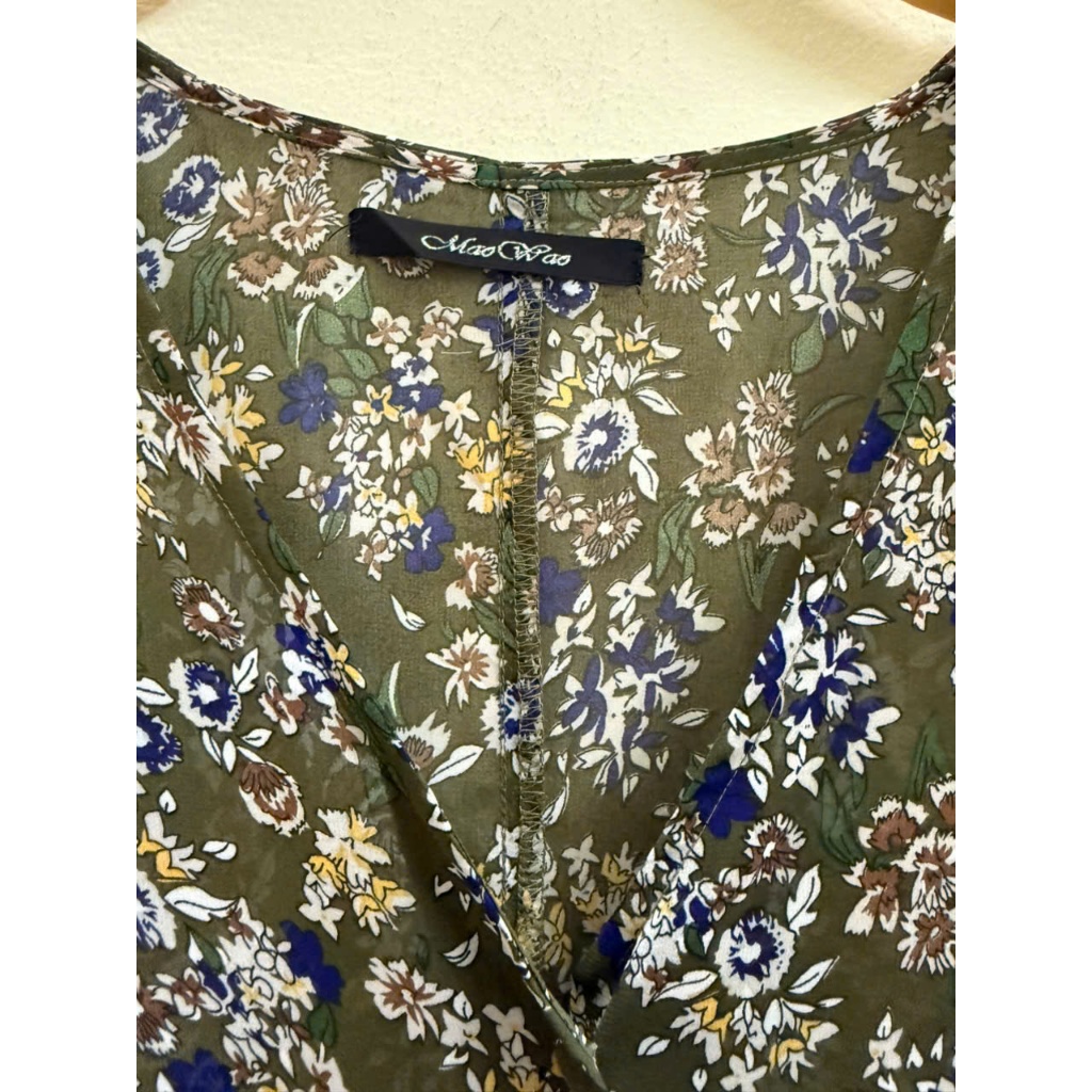 Đầm voan mỏng hoa nhí của Nhật - 2 Hand (Size L-XL)