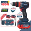 Máy Khoan Pin BOSHUN BS-ID160PRO 21V Không Chổi Than, 3 Chức Năng, 160Nm, Đầu Kẹp 13mm, Antikickback, Kèm Phụ Kiện