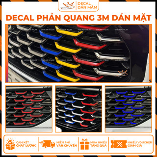 Decal phản quang 3M dán mặt calang Territory 2022- 2024 form cũ