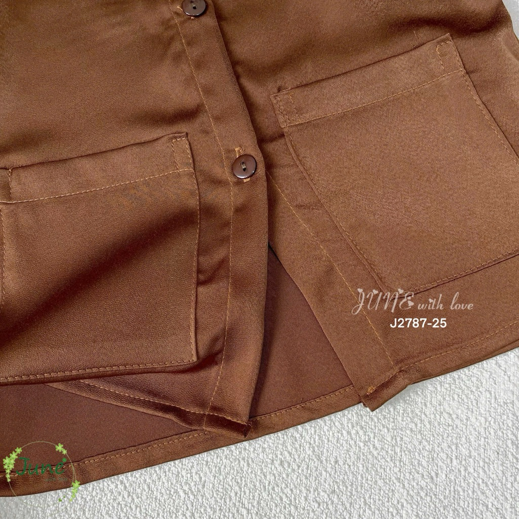 Bộ chú Cuội Trung Thu cho bé J2787 June kèm khăn – trang phục lễ hội trẻ em, size 1–8Y (10–32kg)