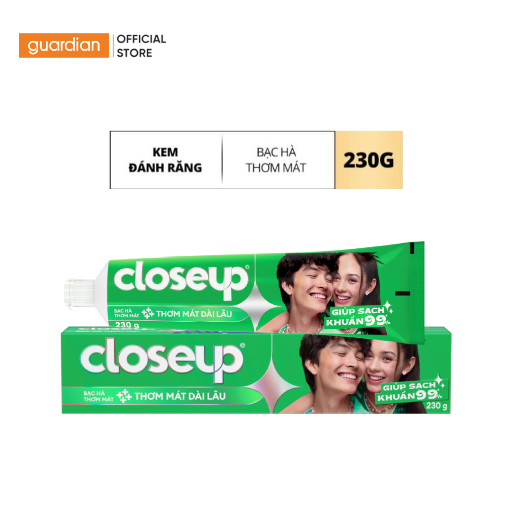 Kem Đánh Răng Closeup Everfresh Bạc Hà The Mát 230g