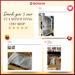 [Sơn Hà Chính Hãng] Chậu inox Sơn Hà Luxury Handmade 1 hộc - Inox 304 - Sang trọng - Đẳng cấp - Bảo hành 24 tháng — ảnh 2
