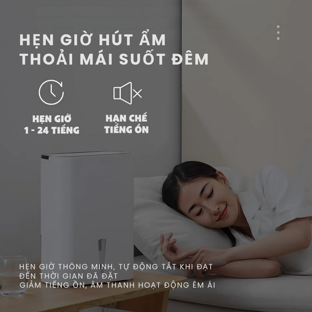 Máy Hút Ẩm Lọc Không Khí KAW Điều Hòa Không Khí Công Suất Cao, Dung Tích Lớn, Hút Ẩm Tủ Quần Áo, Văn Phòng