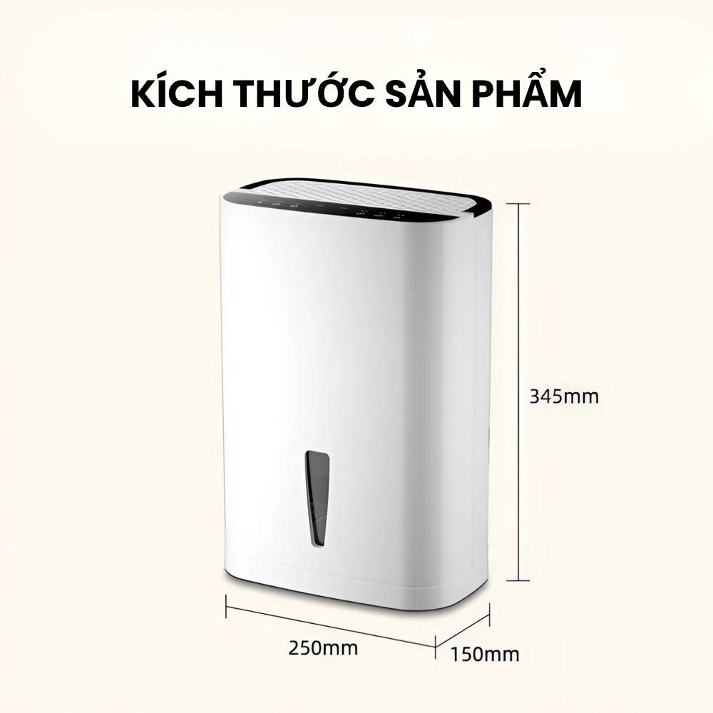 Máy Hút Ẩm Lọc Không Khí KAW Điều Hòa Không Khí Công Suất Cao, Dung Tích Lớn, Hút Ẩm Tủ Quần Áo, Văn Phòng