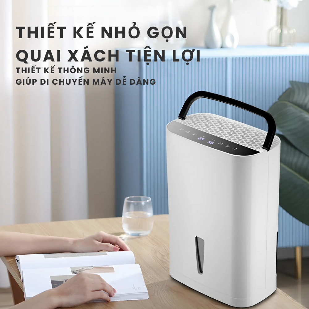 Máy Hút Ẩm Lọc Không Khí KAW Điều Hòa Không Khí Công Suất Cao, Dung Tích Lớn, Hút Ẩm Tủ Quần Áo, Văn Phòng