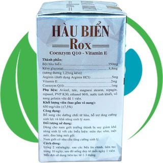 Hàu Biển Rox Trắng - Rostex - Vinaphar - Vitamin Phục Hồi