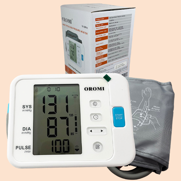 Máy đo huyết áp điện tử bắp tay OROMI YK-BPA4 - Có giọng nói tiếng việt - Bảo hành chính hãng 5 năm