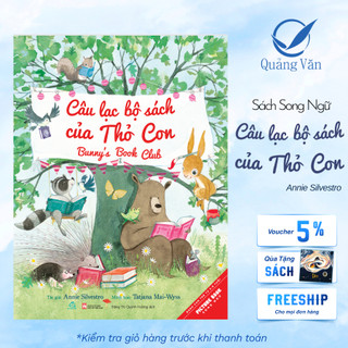 Sách song ngữ Câu lạc bộ sách của thỏ con