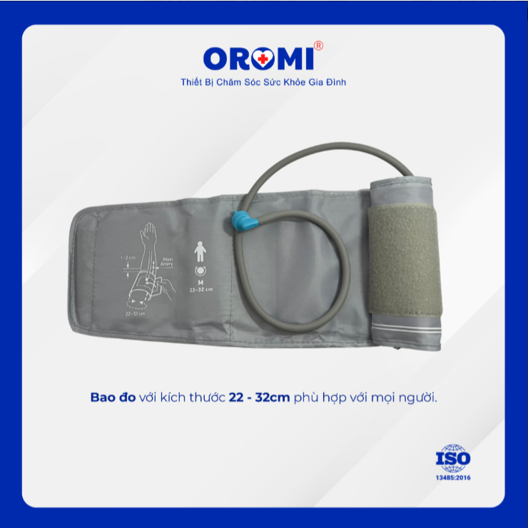 Máy đo huyết áp điện tử bắp tay OROMI YK-BPA4 - Có giọng nói tiếng việt - Bảo hành chính hãng 5 năm