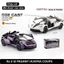Đồ chơi mô hình xe ô tô PAGANI HUAYRA COUPE bằng hợp kim, chạy cót, tỷ lệ 1:43, mở được các cửa