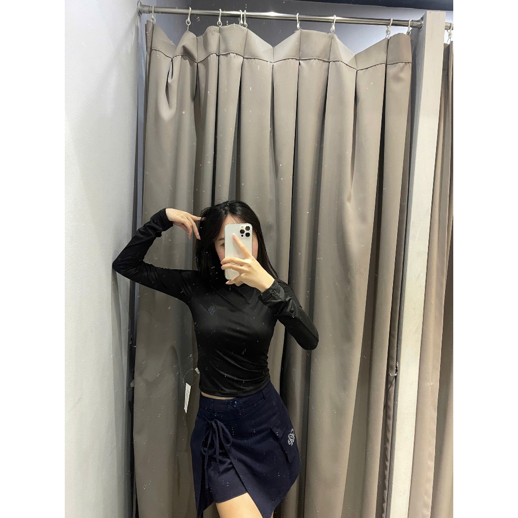 Áo Giữ Nhiệt Nữ BOO Cao Cấp, Giữ Nhiệt Kiểu Dáng Basic Nhiều Màu Sắc