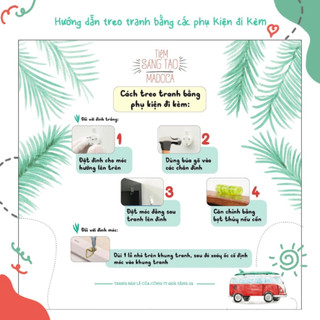[HỎA TỐC] Tranh tô màu theo số ĐÊM TRĂNG TRÒN kích thước 40x50cm đã căng khung đầy đủ phụ kiện T1922