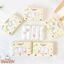 Hộp 5 Khăn Sữa Sợi Tre Organic IQKAO 4 Lớp Siêu Mềm Mịn Kháng Khuẩn Thấm Hút Tốt Không Xù Lông An Toàn Cho Bé Sơ Sinh
