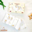 Hộp 5 Khăn Sữa Sợi Tre Organic IQKAO 4 Lớp Siêu Mềm Mịn Kháng Khuẩn Thấm Hút Tốt Không Xù Lông An Toàn Cho Bé Sơ Sinh