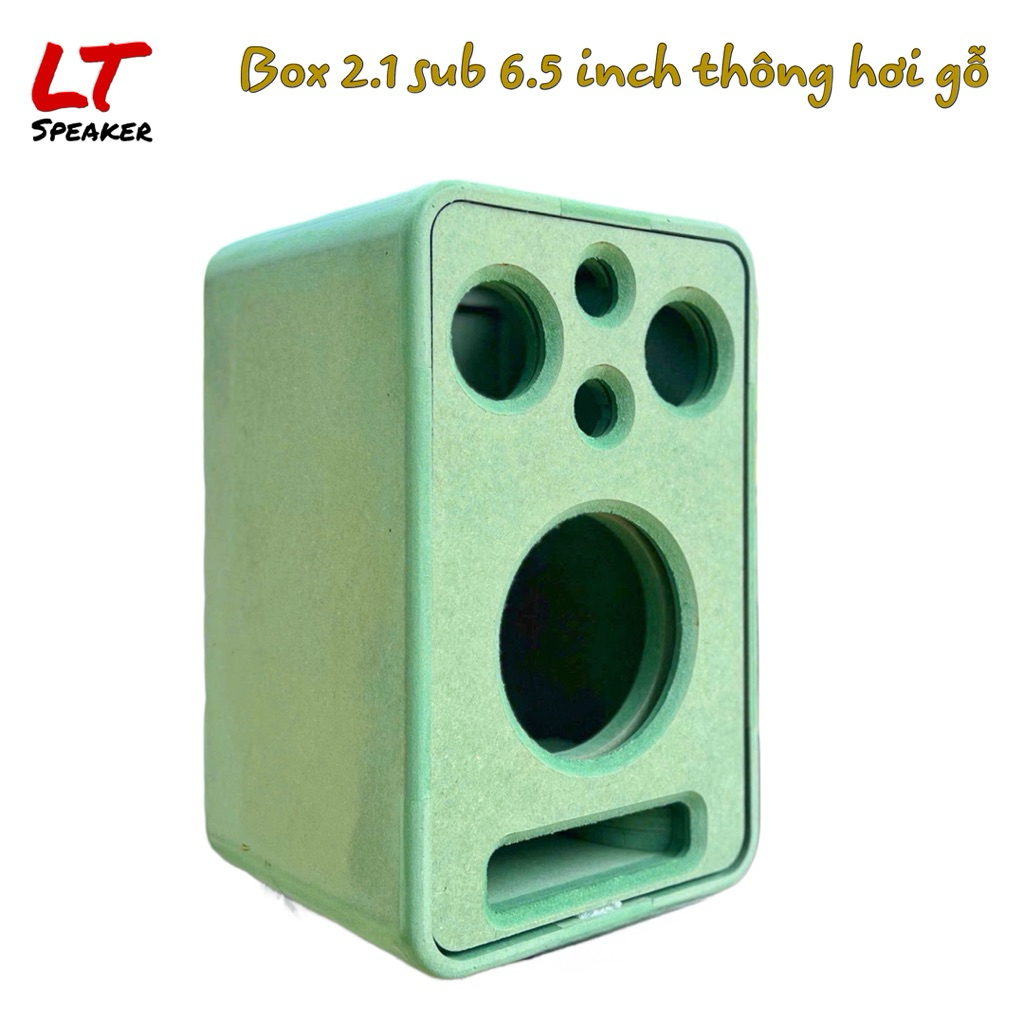 (2025) Box loa 2.1 bass 6.5 inch dáng đứng thùng loa thông hơi gỗ LT ...