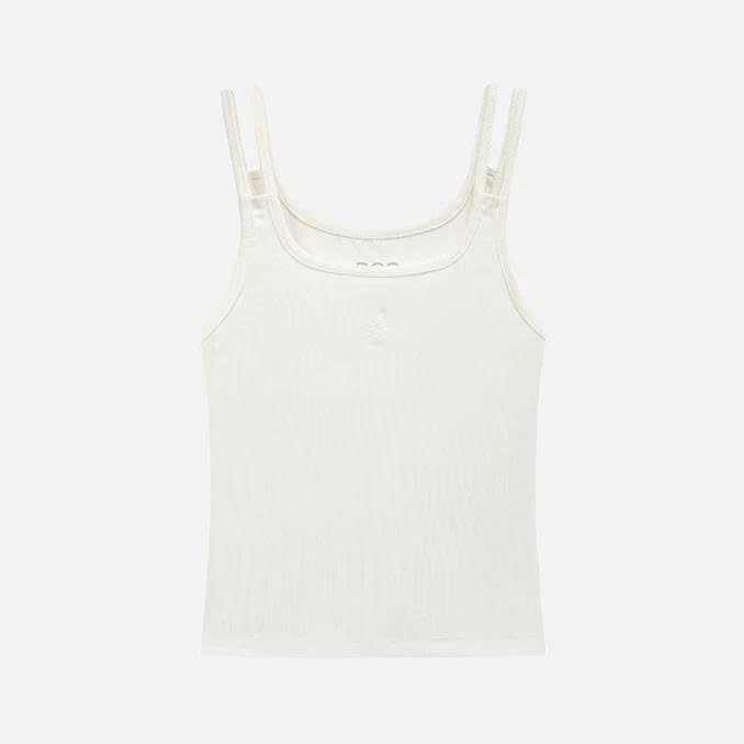 COMBO 02 áo BOO ba lỗ quai dây fitted thêu logo cá tính