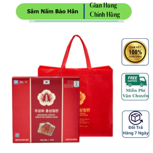 Hồng sâm lát tẩm mật ong Mugunghwa - 12 gói x 20g ( hàng mới về )