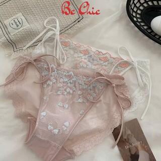 Quần lót ren hoa Q 2211 - Áo chip nữ gợi cảm buộc dây BC_CHIC LINGERIE