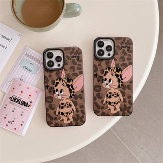 Ốp Lưng iPhone TPU Hoạ Tiết Da Mềm Chuột Da Báo Chống Sốc, Chống Bẩn - iP 7/8/X/XS/11/12/13/14/15/16/17/Plus/Pro/Max/Air