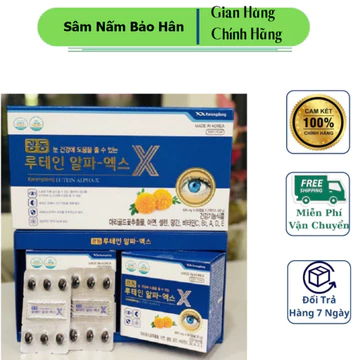 [ Chính Hãng ] Viên Uống Bổ Mắt Kwangdong Hàn Quốc, Hộp 120 Viên, Bảo Vệ Sức Khỏe Đôi Mắt, Giữ Mắt Sáng Tinh Anh