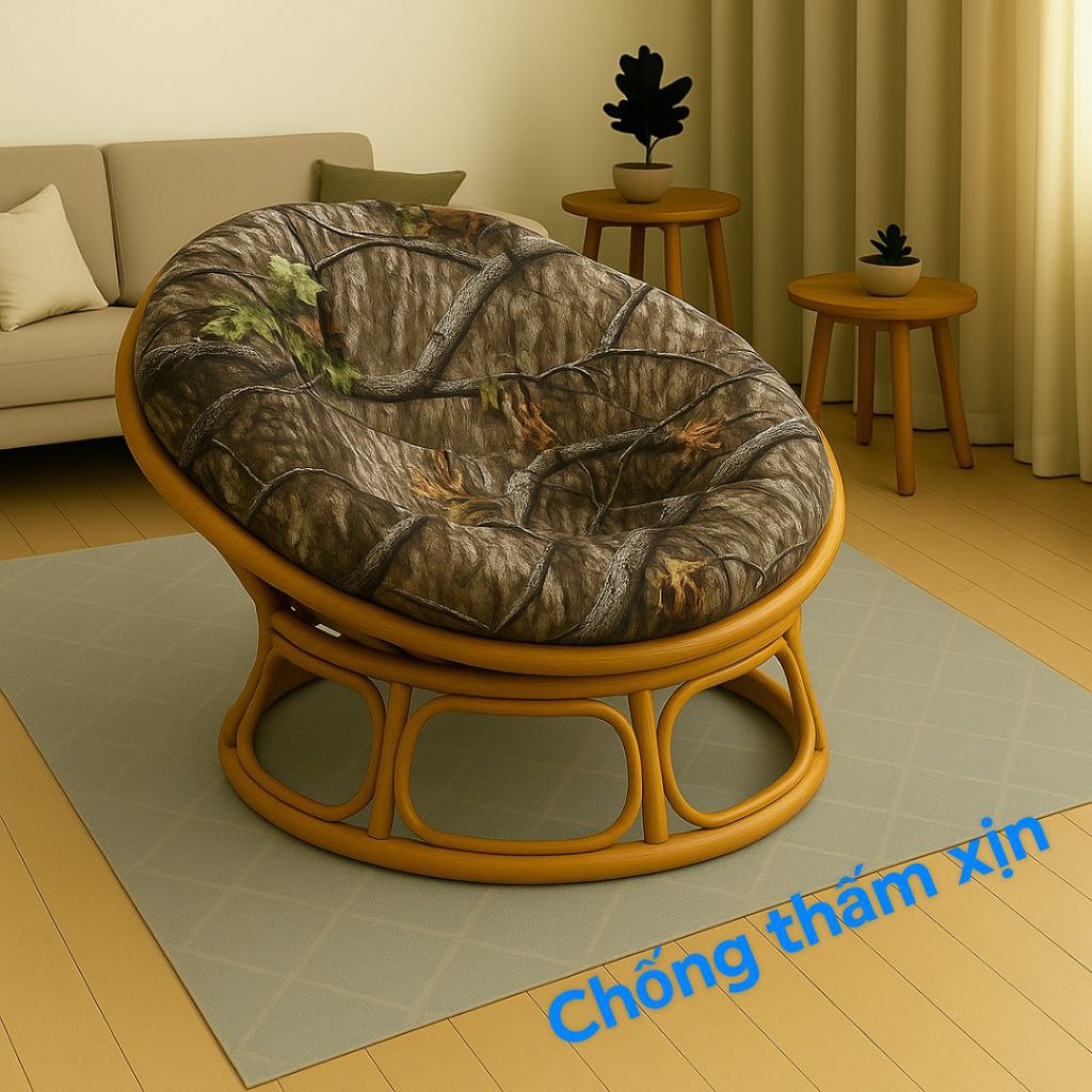 ga bọc đệm papasan
