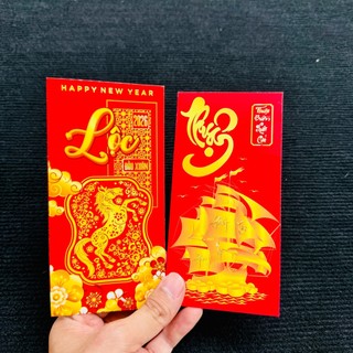 🌸BÁN CHẠY🌸 Combo 10 Bao Lì Xì Tết 2026 Mẫu Chữ Lộc , Mẫu Bao Lì Xì Hình Ngựa đẹp mắt ý nghĩa lịch sự Lì Xì Tết độc đáo