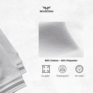 Áo Polo Nam MARDINI Cotton Cao Cấp – Thấm Hút Mồ Hôi, Basic Thanh Lịch, Phù Hợp Công Sở & Đi Chơi