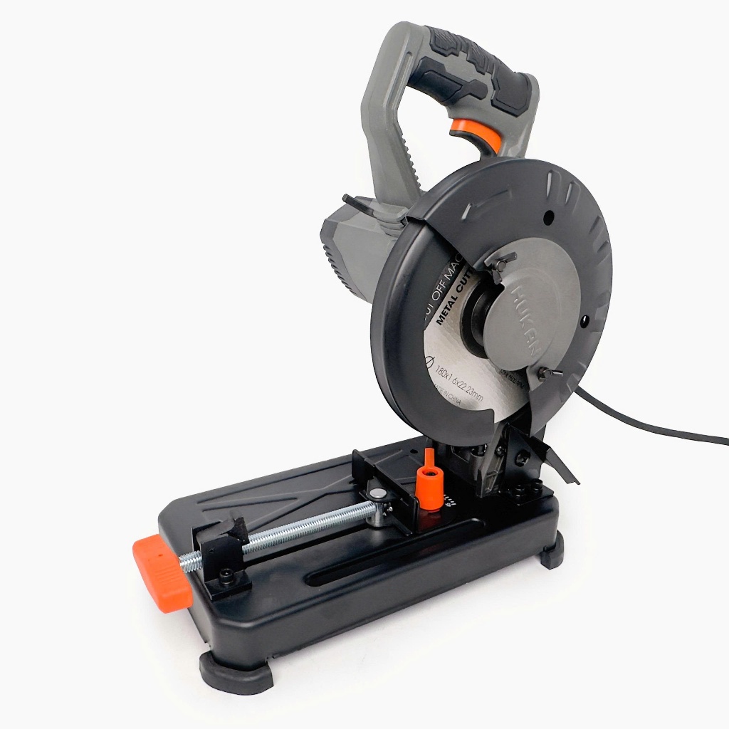 Máy Cắt Sắt HUKAN (GEN2) G2-MCS1800 |Công Suất 1800W,Lưỡi Cắt 180mm,Tốc Độ 7700V/P, Dây điện dài 2m, Góc cắt: 0-45°