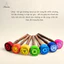 Chày luân xa Nepal đánh chuông đồng loại bông 6 cm - Sticks for singing bowls - CXNP225