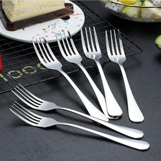 Inox 304 (1 cái) Nĩa /Dĩa Thép Không Rỉ Siêu Đẹp Với 3 size Nĩa Bít Tết Cơm Sườn