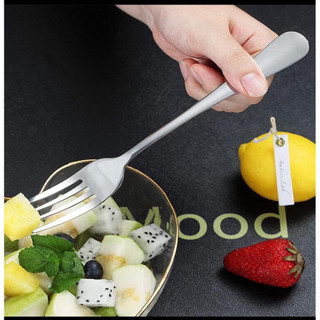 Inox 304 (1 cái) Nĩa /Dĩa Thép Không Rỉ Siêu Đẹp Với 3 size Nĩa Bít Tết Cơm Sườn