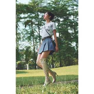 [KELLYBUI] Áo thun cotton đính hoạ tiết thủ công, phong cách trẻ trung, năng động