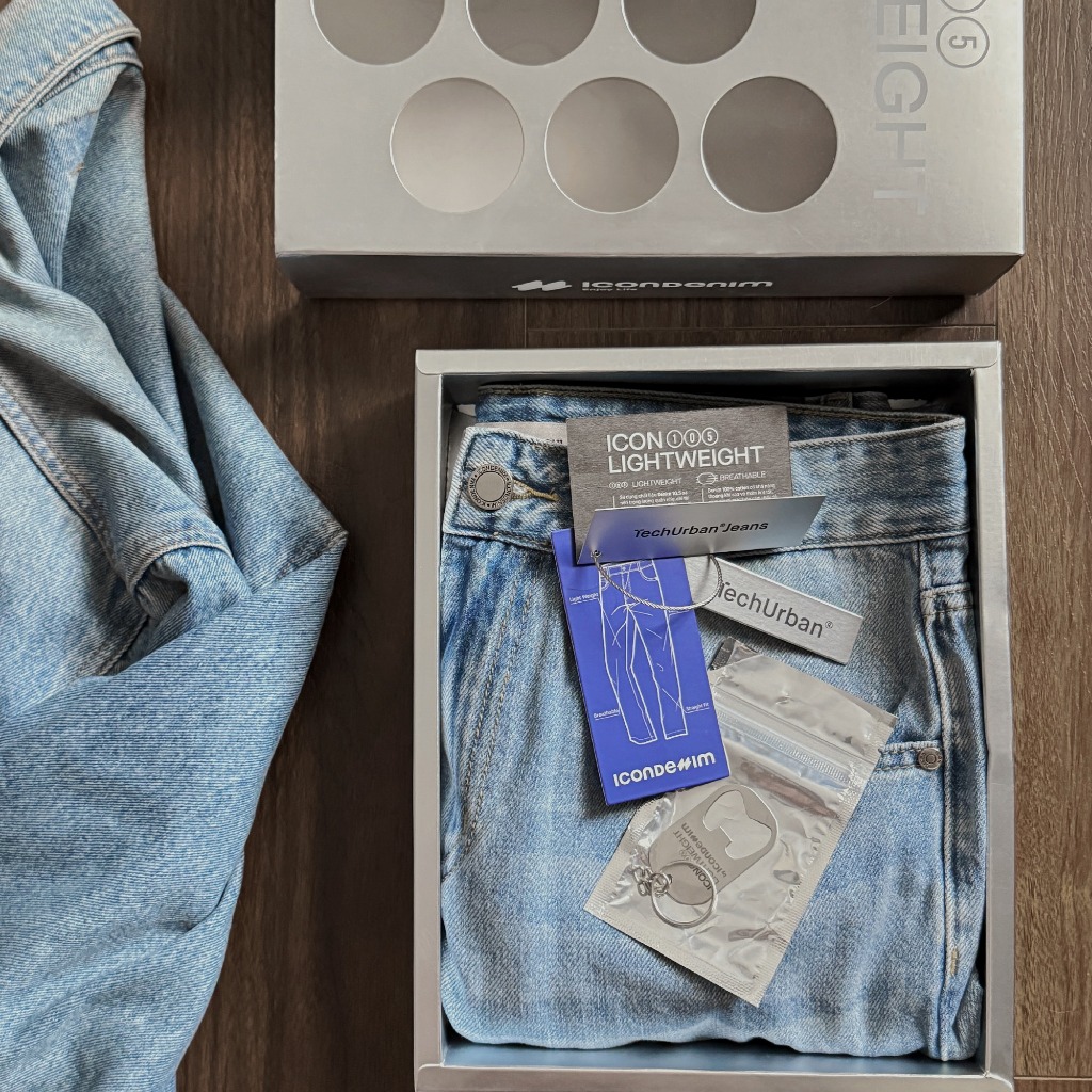 Quần Jean Nam ICON105 Lightweight, Quần Bò Nam Ống Suông Siêu Nhẹ, Vải Thoáng Khí, Jean Nam Cao Cấp | BigBuy360 - bigbuy360.vn