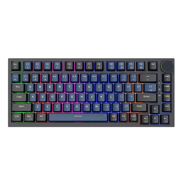 Bàn phím cơ Gaming có dây EDRA EK375v2 - Alpha Linear Switch Layout 75% Có núm xoay BH 24 tháng | BigBuy360 - bigbuy360.vn