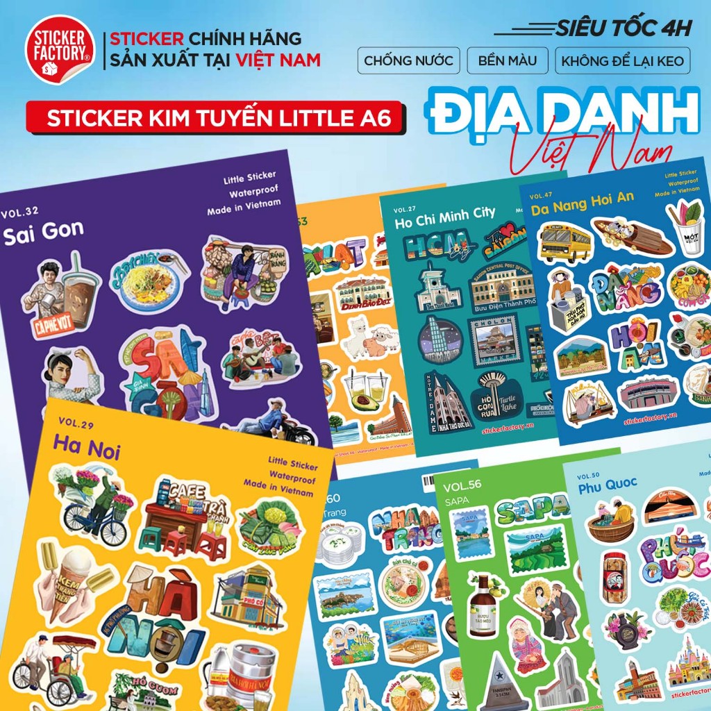 Sticker Factory Vietnam, Cửa hàng trực tuyến | Shopee Việt Nam