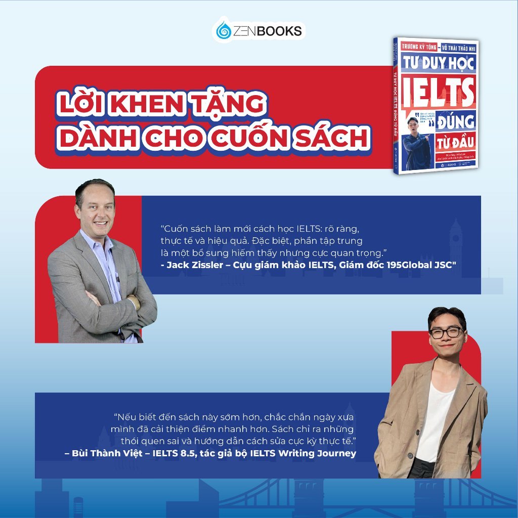 Sách - Tư Duy Học IELTS Đúng Từ Đầu - Chìa Khóa Để Chinh Phục Band Điểm Cao Từ Những Bước Khởi Đầu