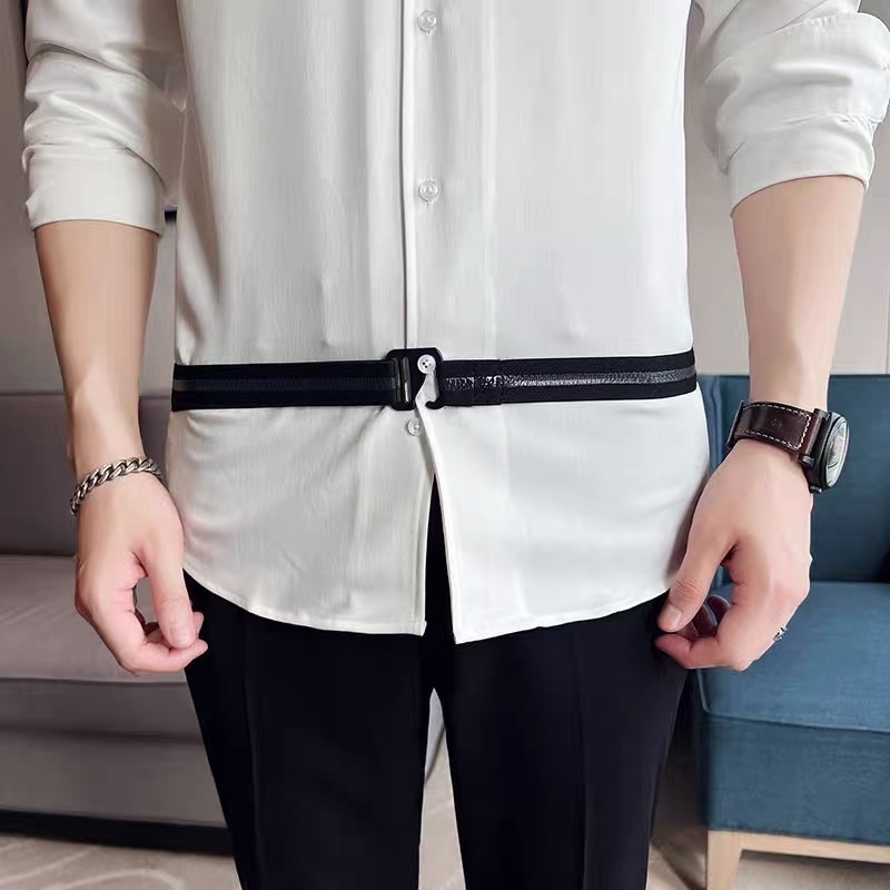 Thắt Lưng dây nịt nam Nữ Đai Giữ Áo Sơ Mi Thẳng, Dây Đai Sơ Vin Cho Nam Nữ Horizon