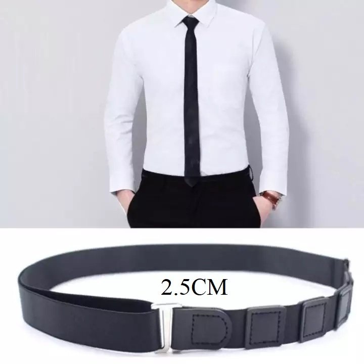 Thắt Lưng dây nịt nam Nữ Đai Giữ Áo Sơ Mi Thẳng, Dây Đai Sơ Vin Cho Nam Nữ Horizon