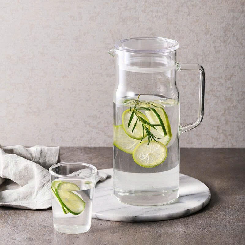 Bình Nước Thủy Tinh Chịu Nhiệt Borosilicate LocknLock LLG6100 (1.2L) LLG619 (1.3L) - K-MALL