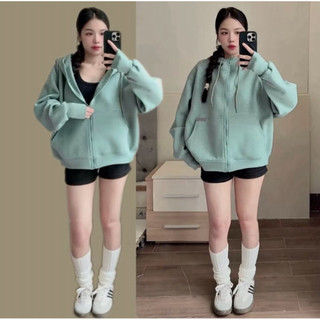 [NEW ARRIVALS] Áo Khoác BOXY HOODIE ZIP [Full 6 Túi] Log Túi_by ShierShop