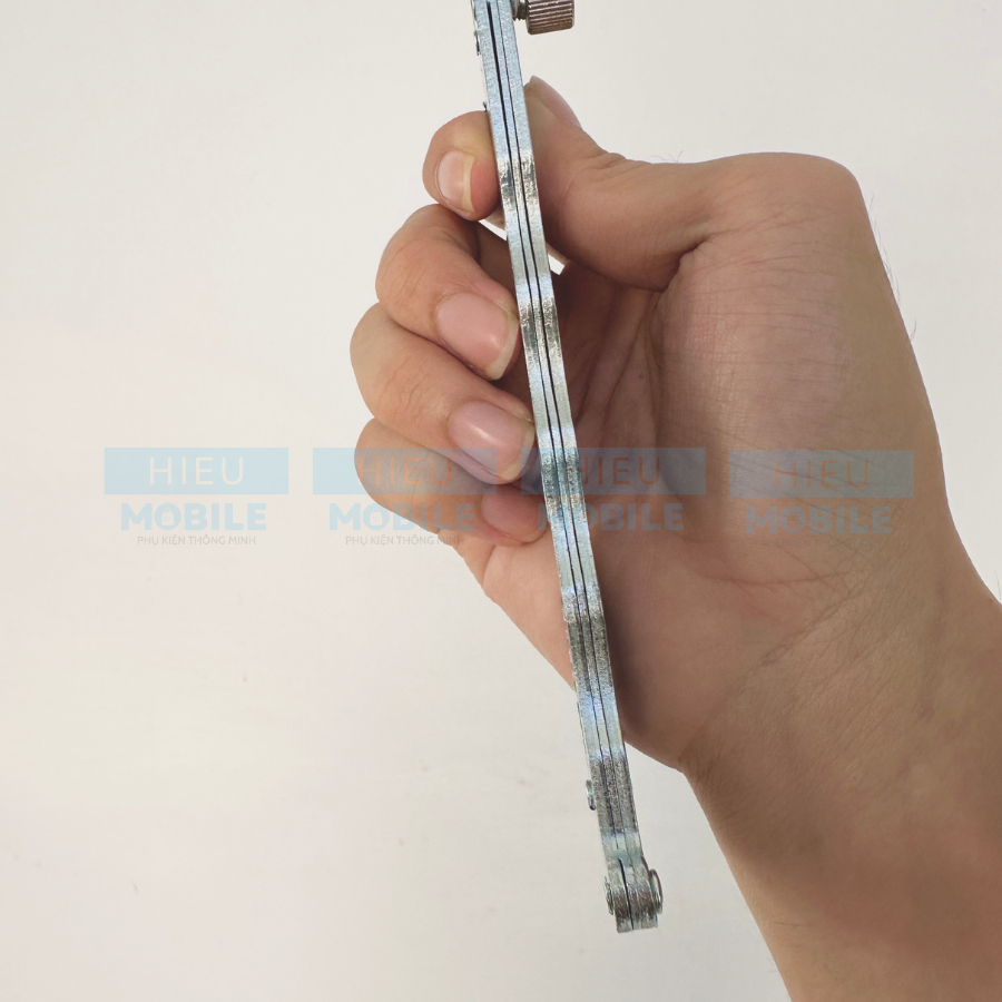 Khung cưa thép 3 lớp dài 32cm kiêm cờ lê tháo mở ốc bulông kèm lưỡi cắt gỗ nhựa kim loại đa năng
