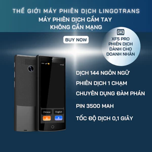 Máy phiên dịch thông minh Lingotrans XF5 PRO Dịch Giọng nói 1 chạm , không cần kết nối mạng