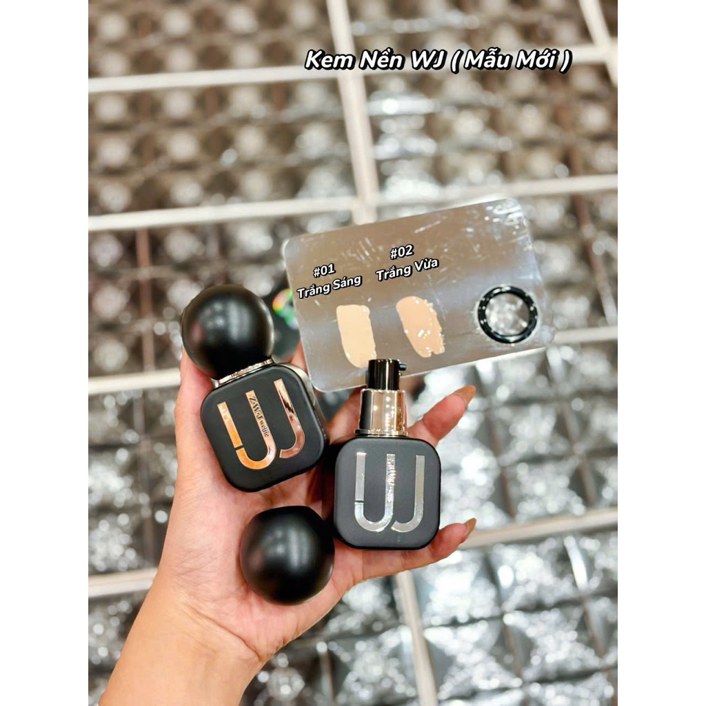 Link mới. Hàng hot-Kem Nền Weijie Cô Lee Dung Z.W.J weijie Lightweight Makeup Holding liquid foundation 30ml.